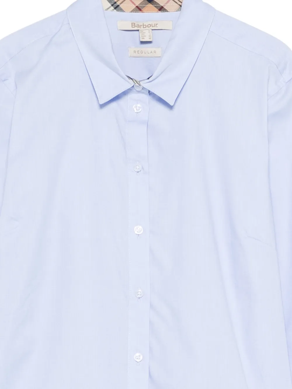  Barbour Long-sleeve Buttoned Shirt - Blue 
