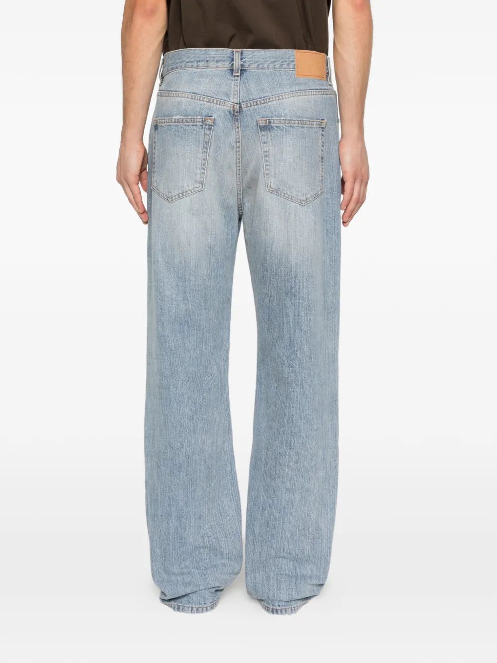Jeanerica Jeans met vijf zakken Blauw