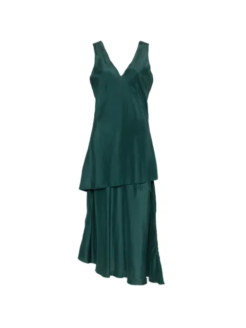 Barena V-neck layered dress