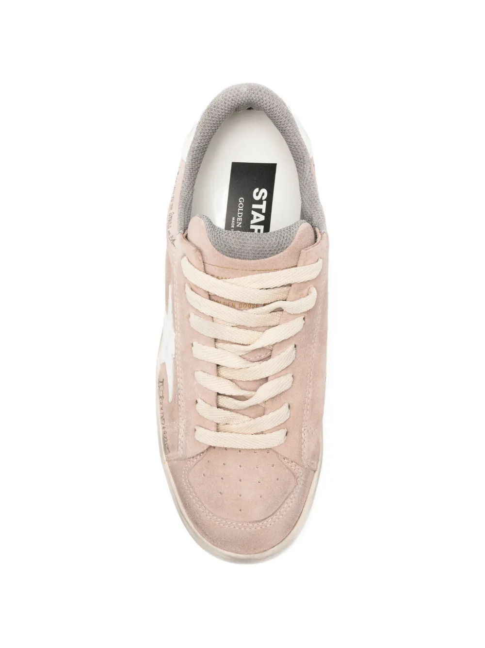 Golden Goose Stardan suède sneakers Beige