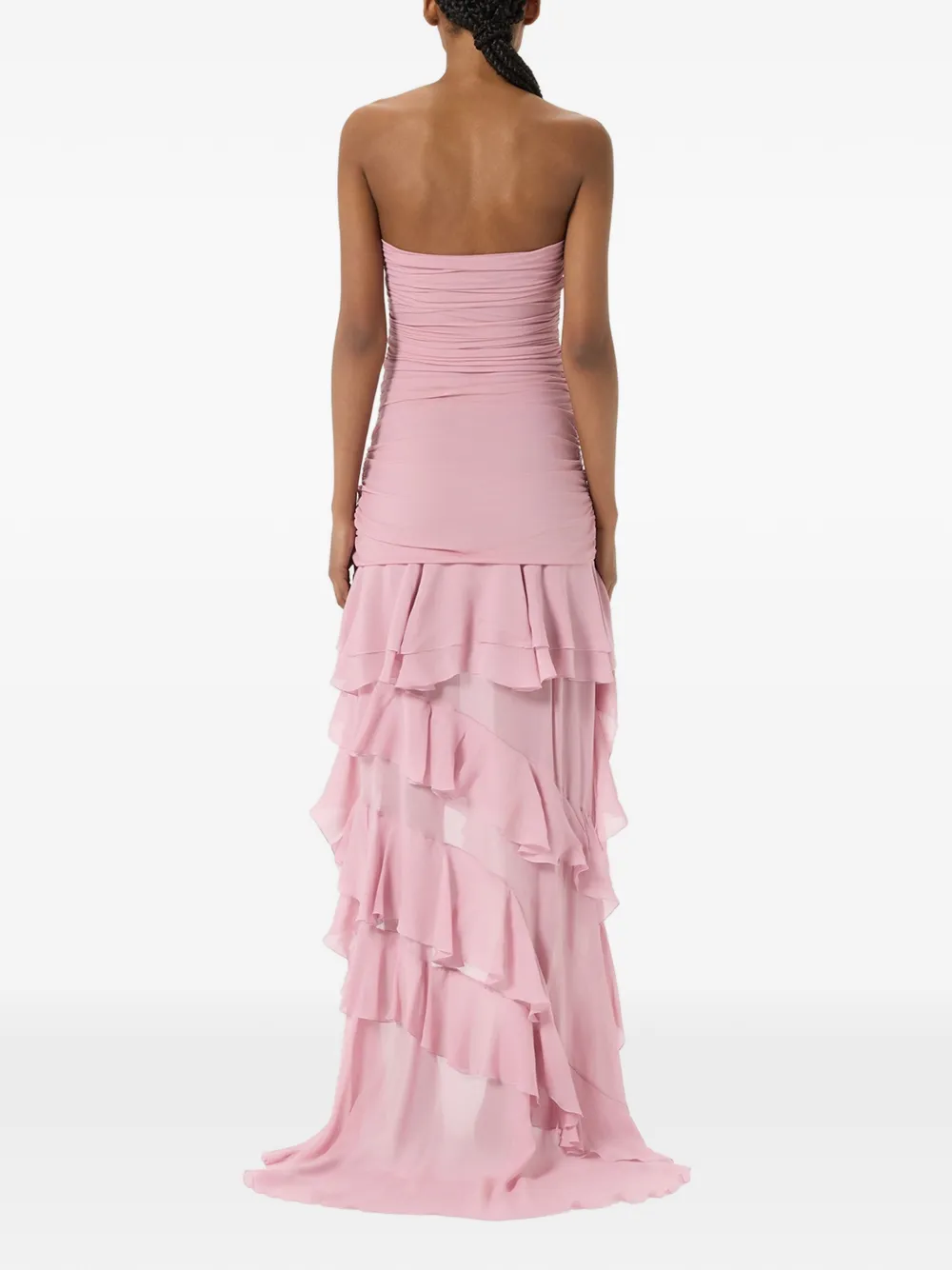 Blumarine Strapless avondjurk Roze