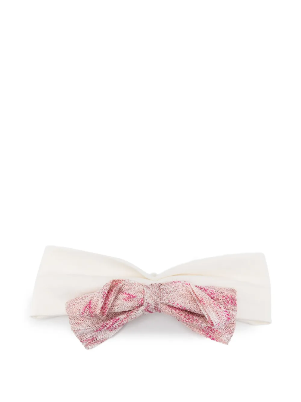 Missoni Kids bow hair band - Toni neutri