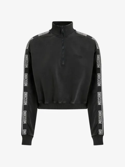 Moschino sudadera con diseño teñido