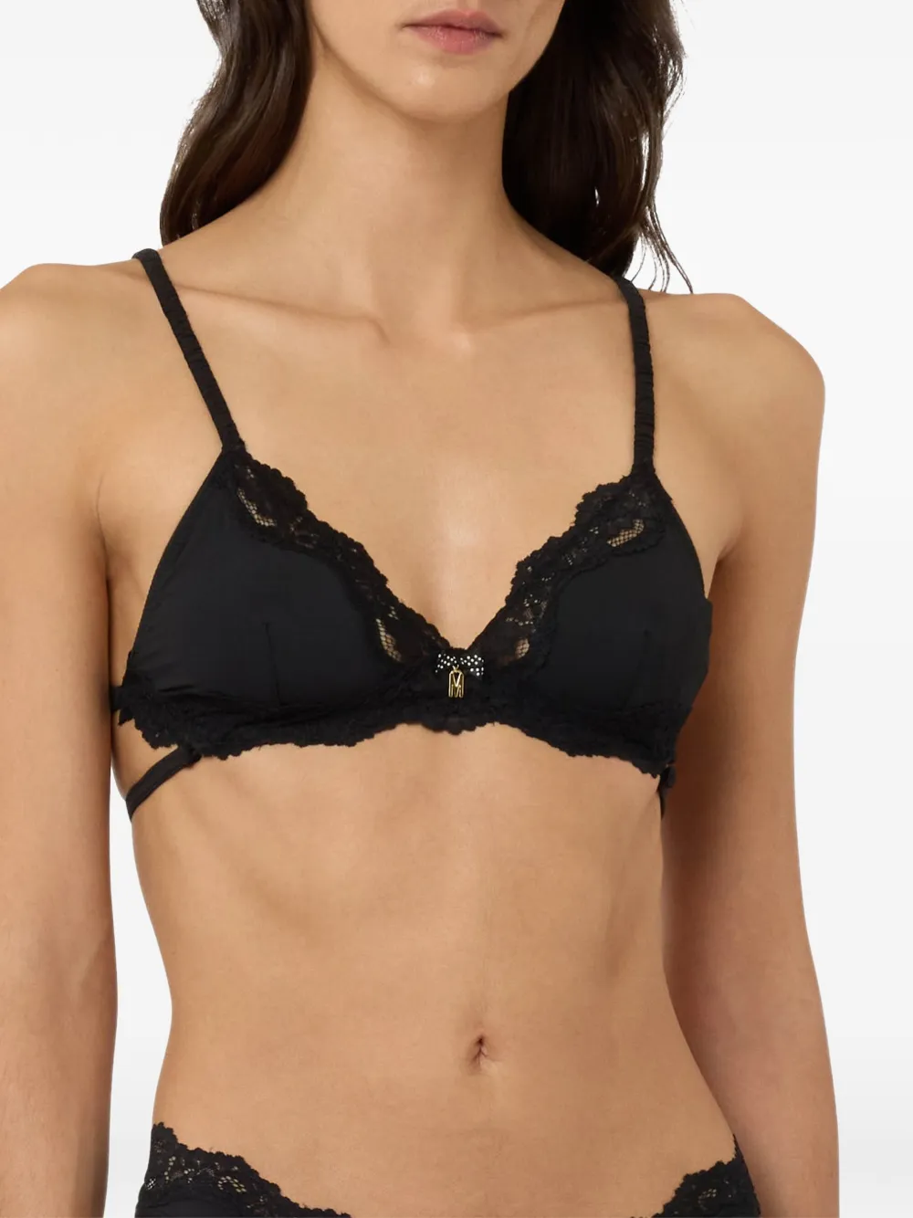 Moschino Triangel bh Zwart