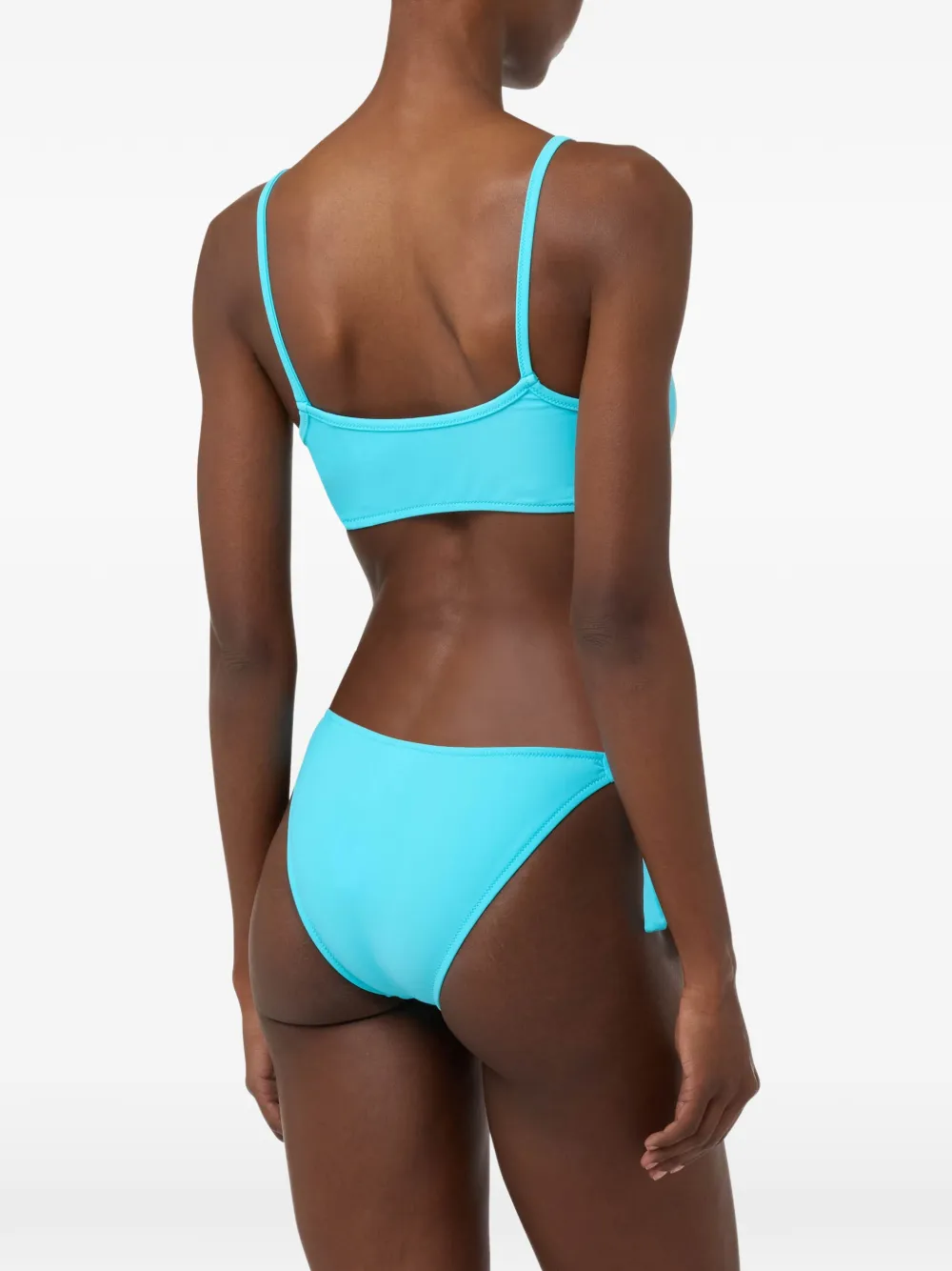 Moschino Bandeau bikinitop Blauw
