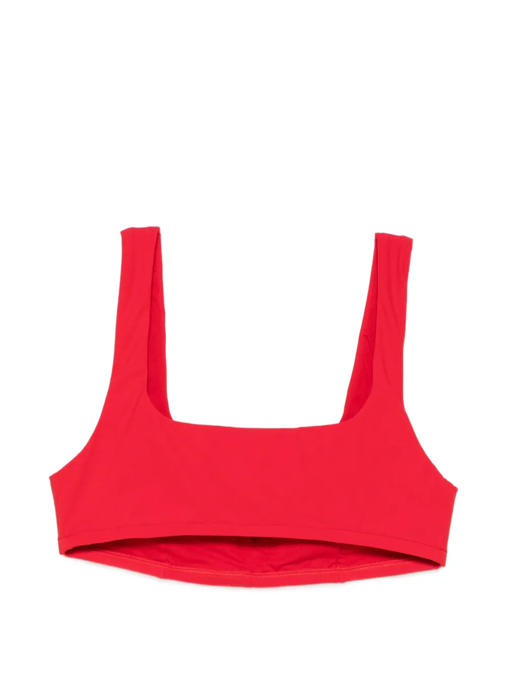 Moschino Bikinitop met veters Rood