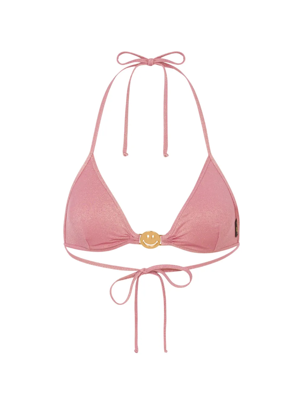 Moschino smiley-detail bikini - Rosa