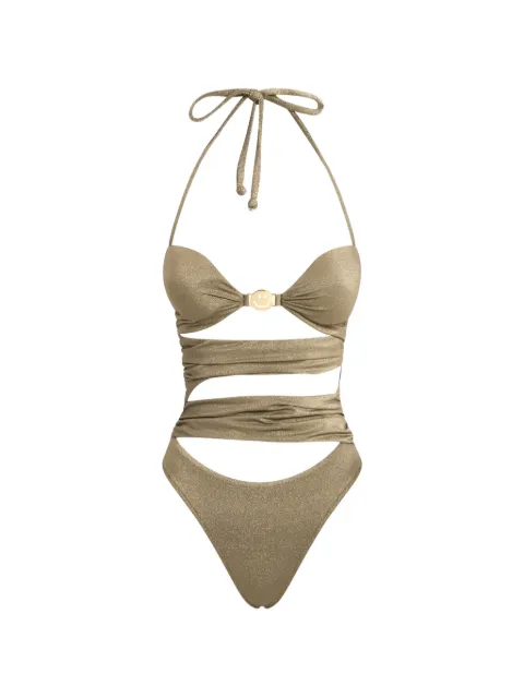 Moschino Smiley-detail swimsuit