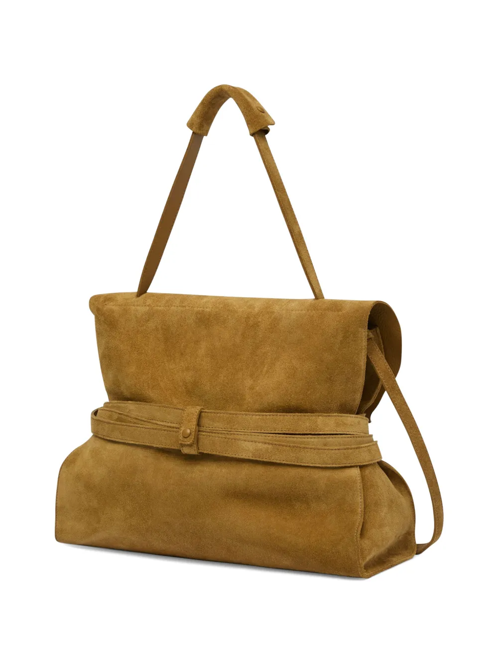 Moschino Leren shopper Beige