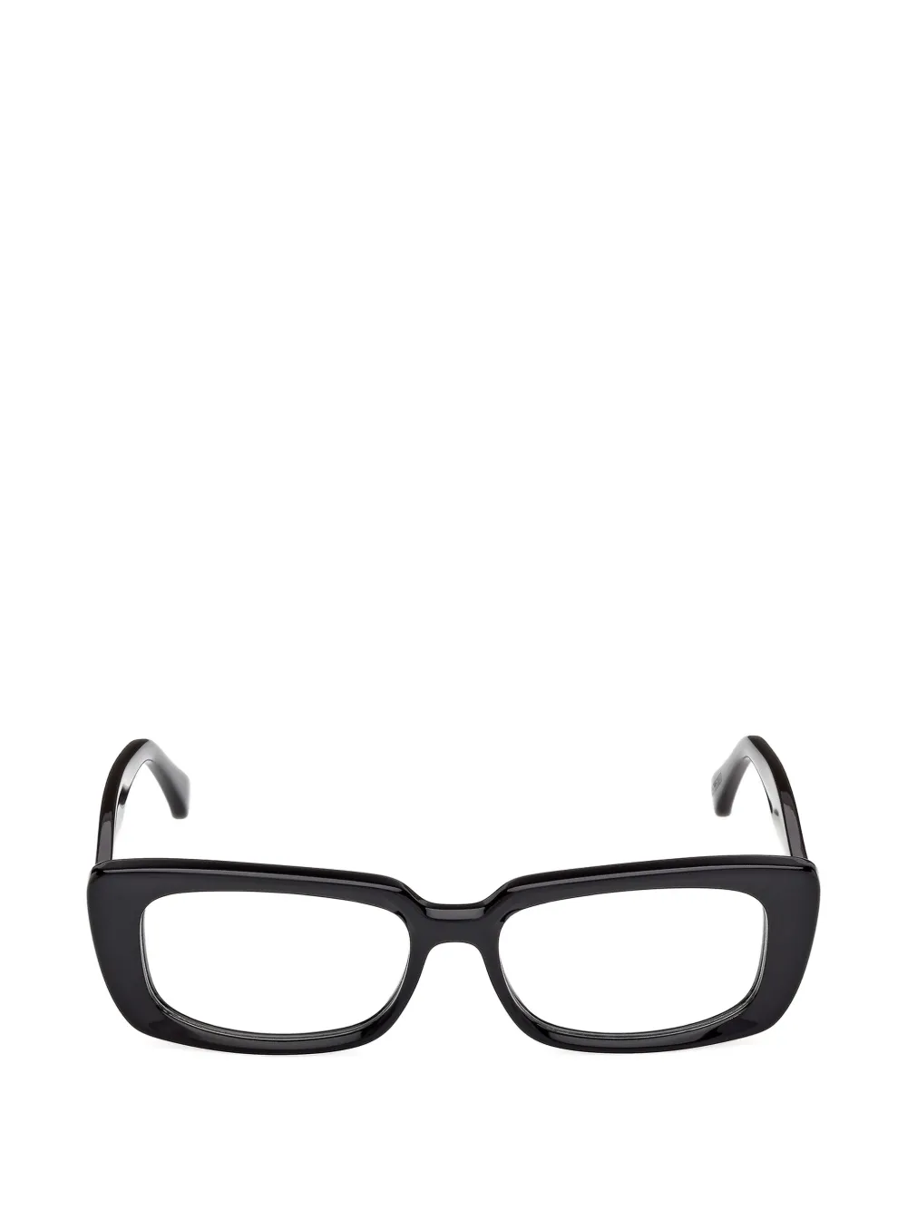 Max Mara Eyewear square frame glasses - Nero