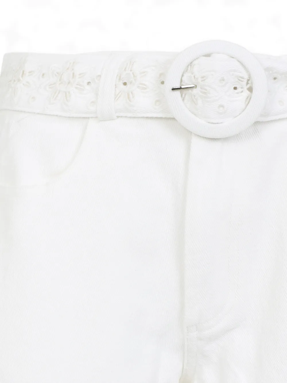  Farm Rio Off-white Boho Beauty Richelieu Pants 
