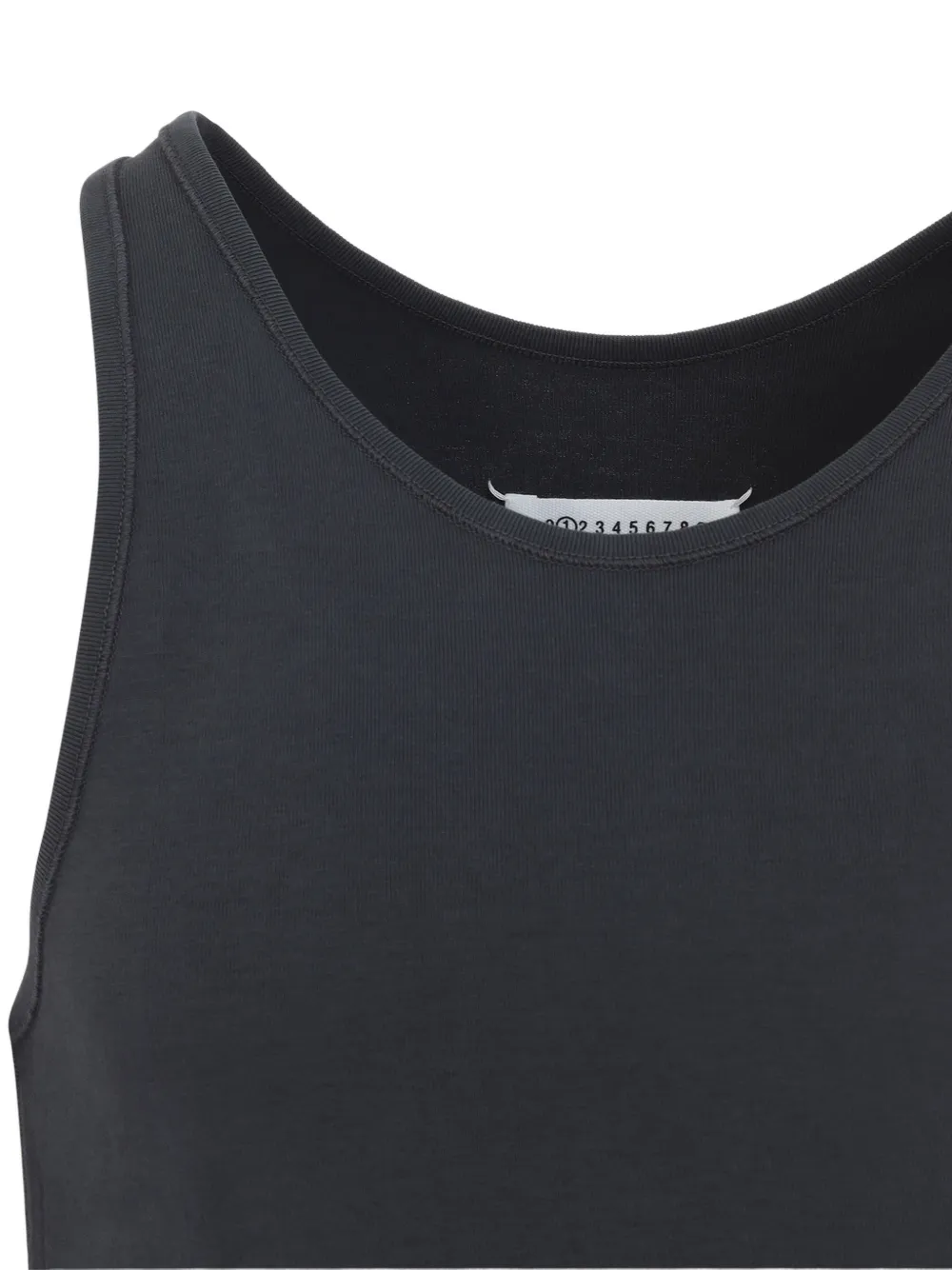 Maison Margiela Tanktop met ronde hals Grijs