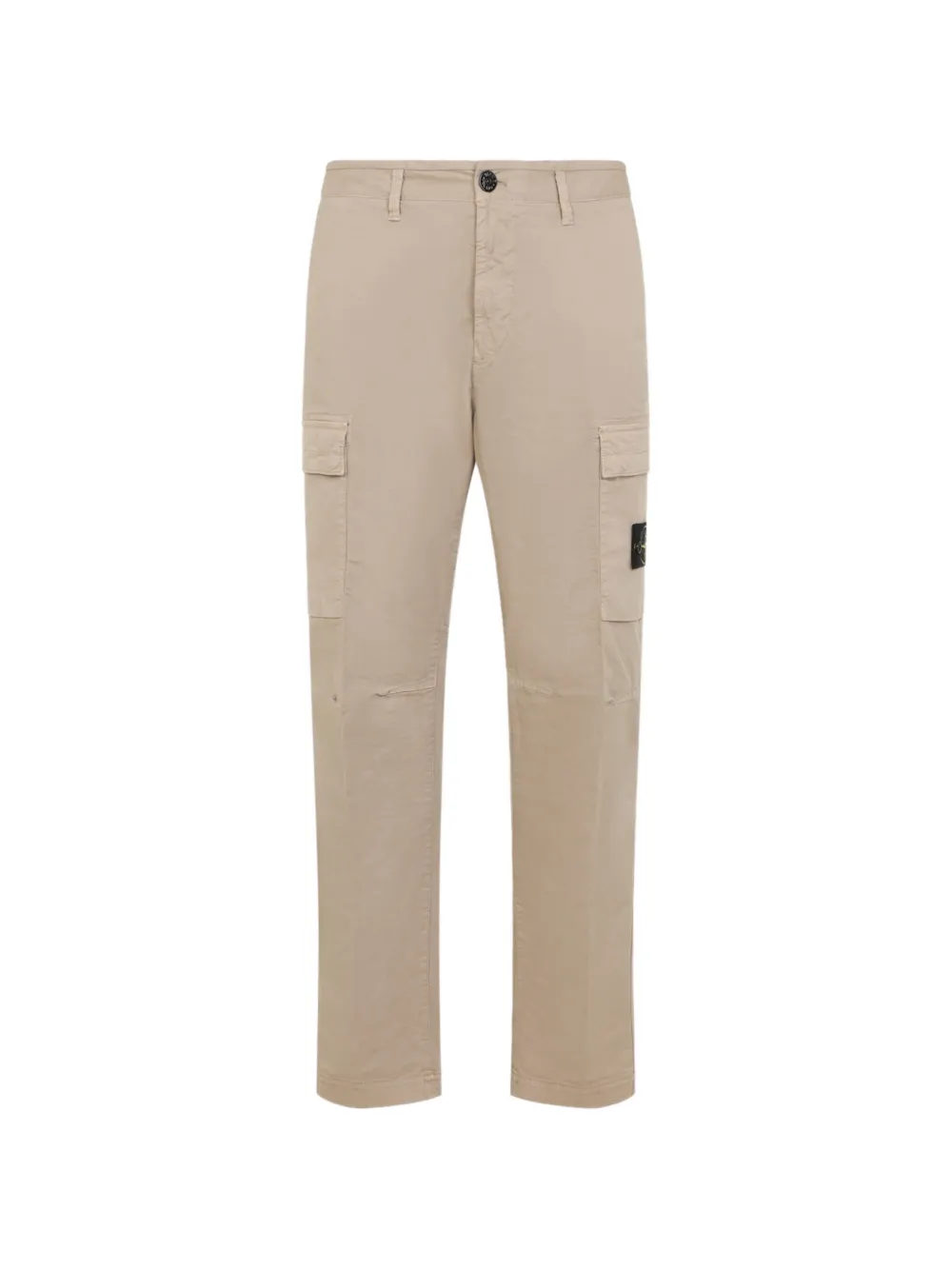 Stone Island logo-patch cargo trousers - Toni neutri