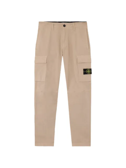 Stone Island logo-patch cargo trousers