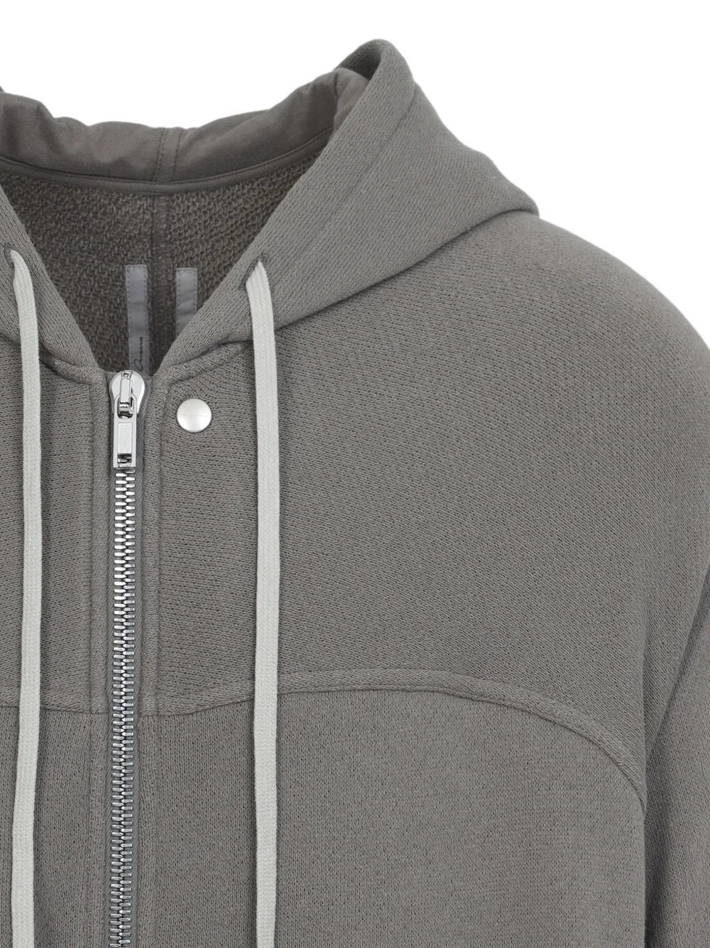 Rick Owens Windbreaker hoodie met rits Grijs