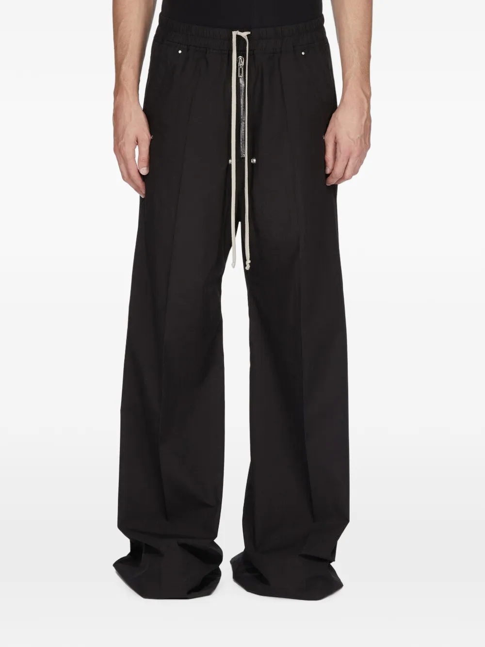 Rick Owens DRKSHDW flared track pants - Schwarz