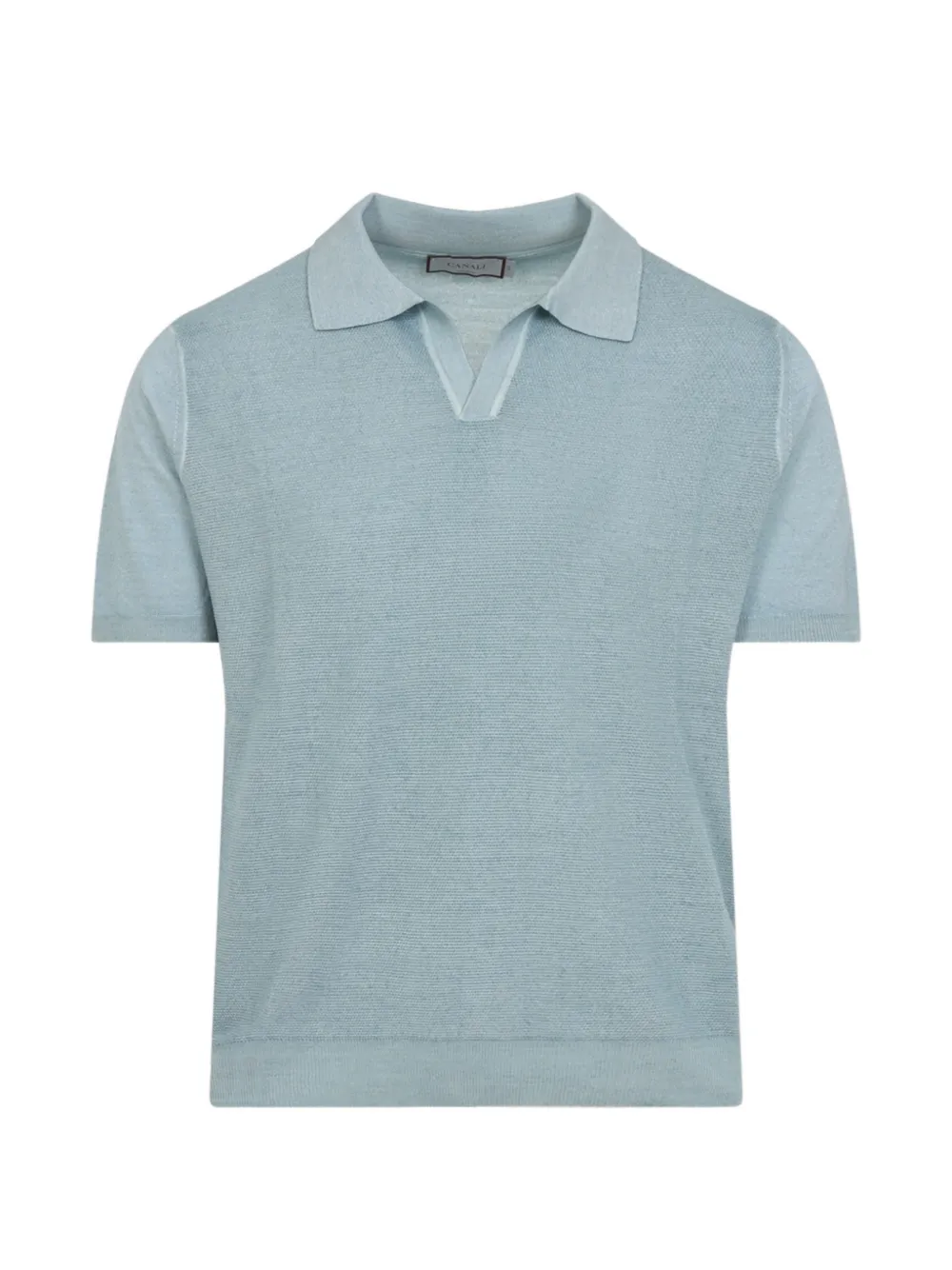 Canali V-neck T-shirt - Verde