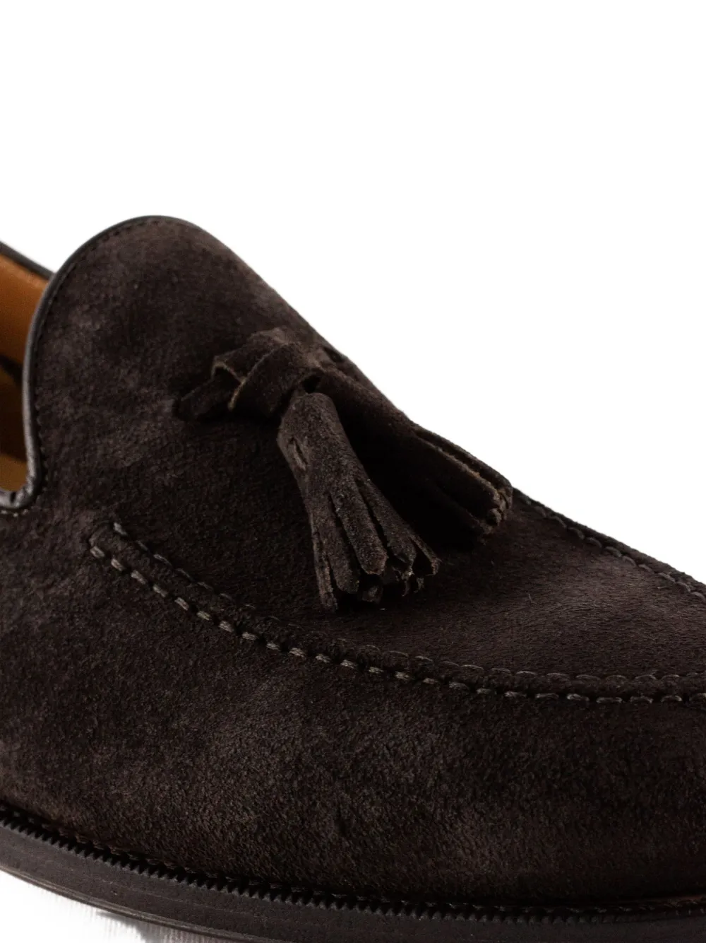 Green George Loafers met kwastjes Bruin