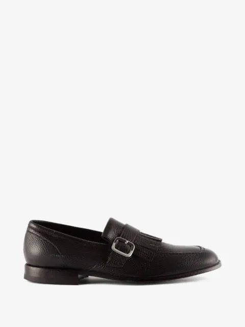 Green George mocasines con hebilla y flecos
