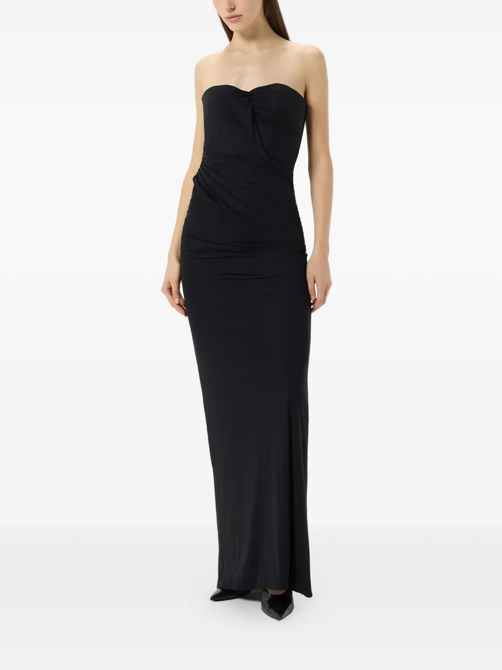 Blumarine Avondjurk met sweetheart hals Zwart