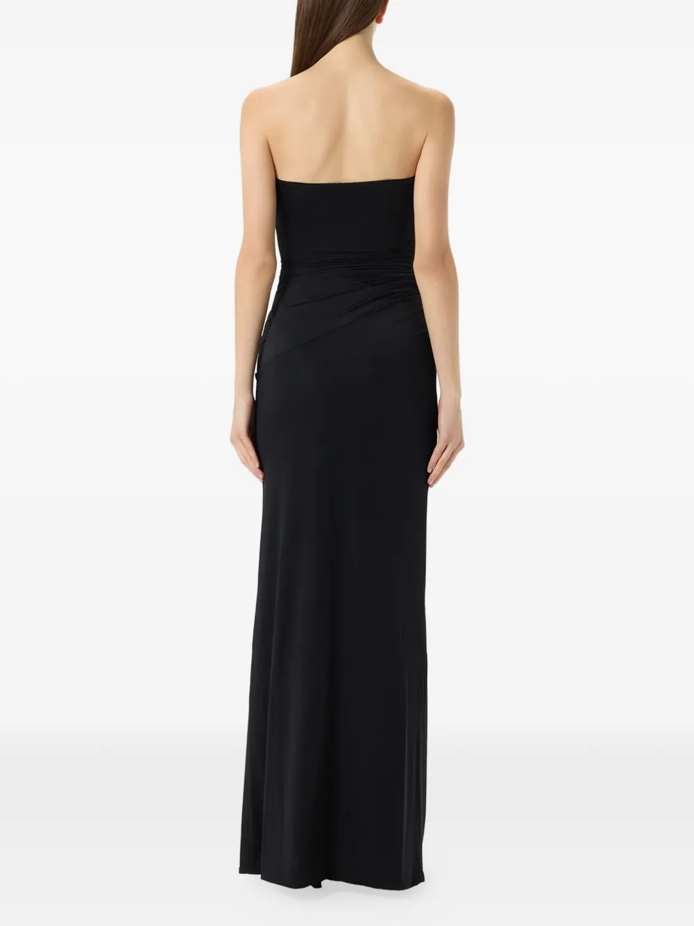 Blumarine Avondjurk met sweetheart hals Zwart