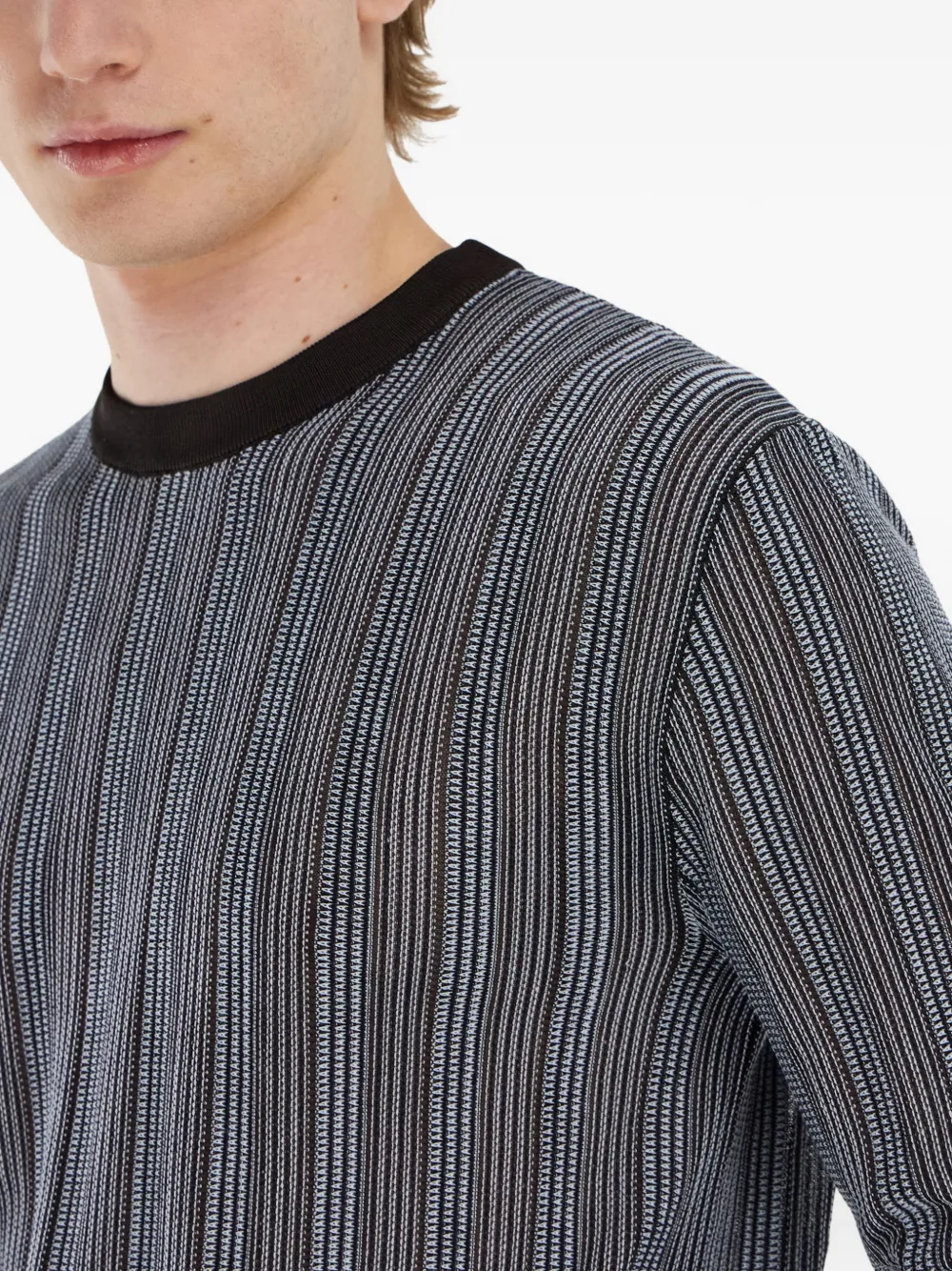 Ferragamo Sweater met ronde hals Bruin