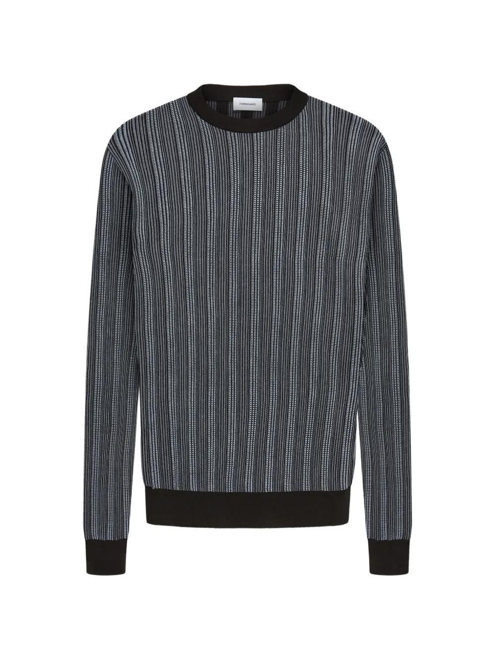 Ferragamo crew-neck sweater - Brown