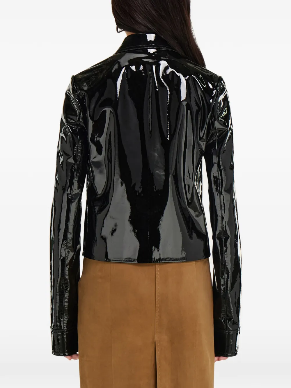 Ferragamo Boxy nappa jack Zwart