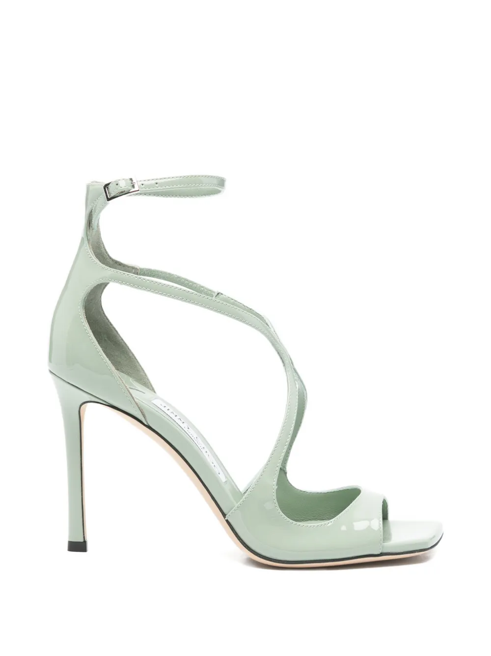 Jimmy Choo Azia sandalen met kruisbandjes Groen