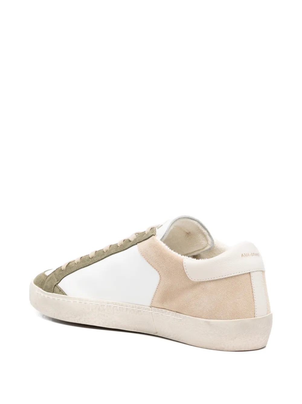 Ama Brand Sneakers met stervlakken Wit