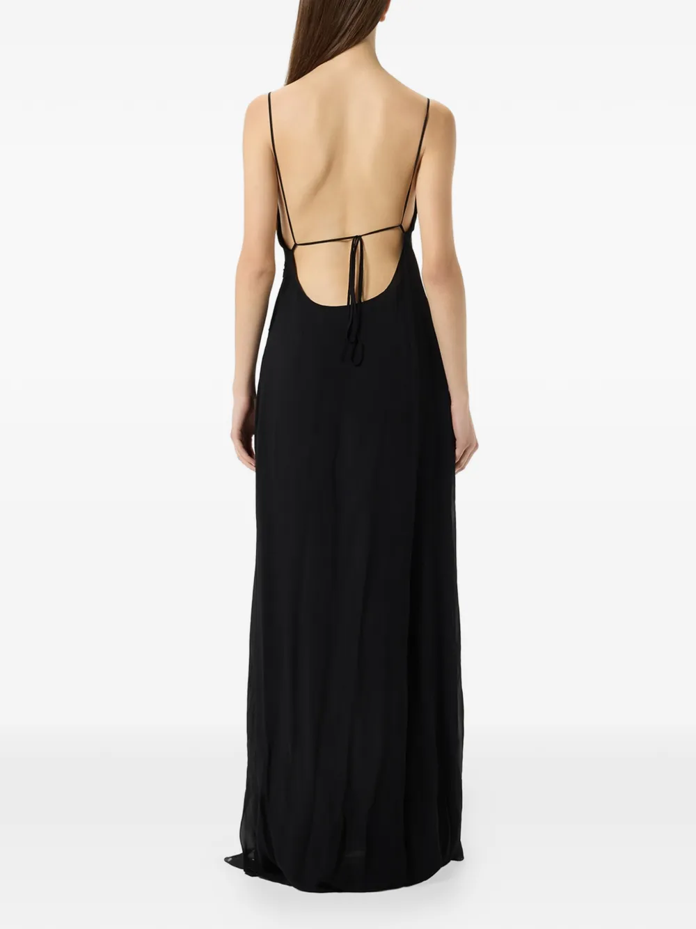 Blumarine Avondjurk met col Zwart