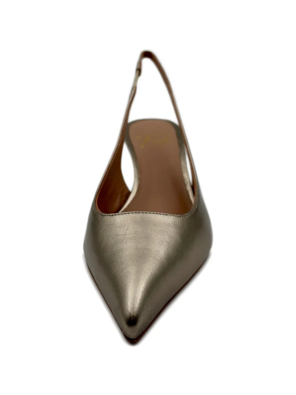 Roberto Festa Dalilas slingback pumps met puntige neus Goud