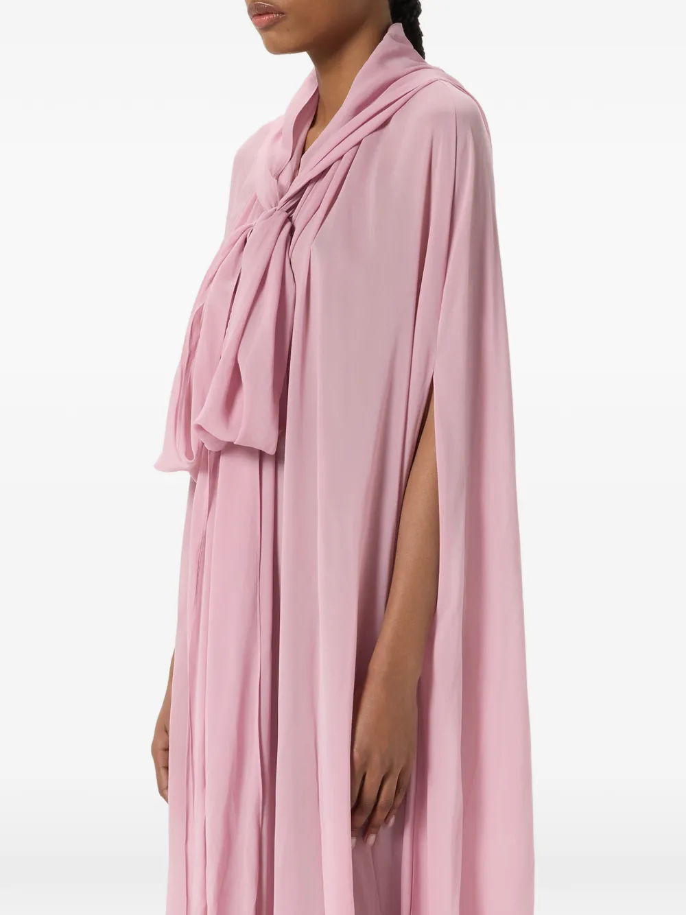 Blumarine Jurk met capuchon Roze