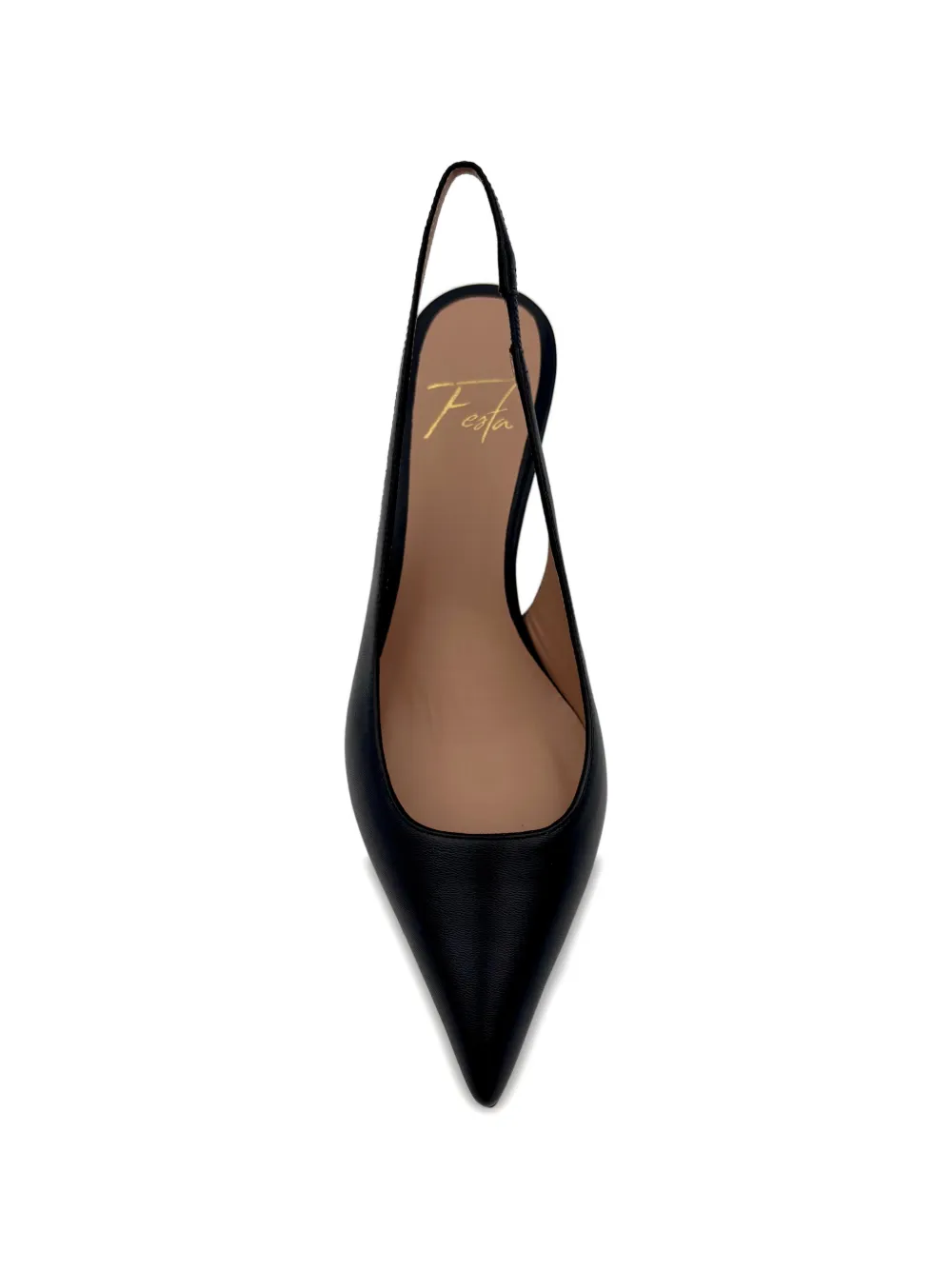 Roberto Festa Dalilas slingback pumps met puntige neus Zwart