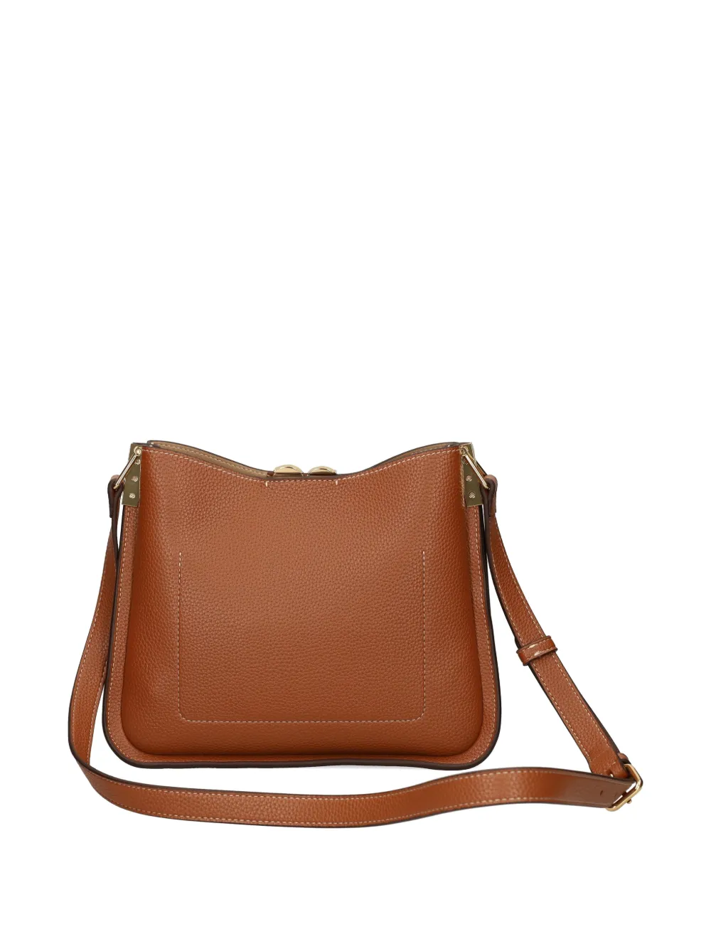 Love Moschino Schoudertas met logoplakkaat Bruin