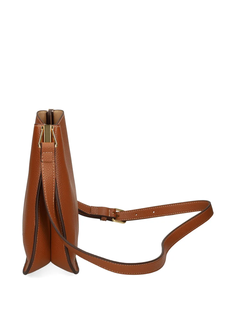 Love Moschino Schoudertas met logoplakkaat Bruin