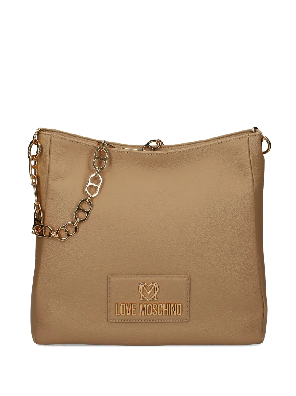 Love Moschino chain-strrap shoulder bag - Toni neutri
