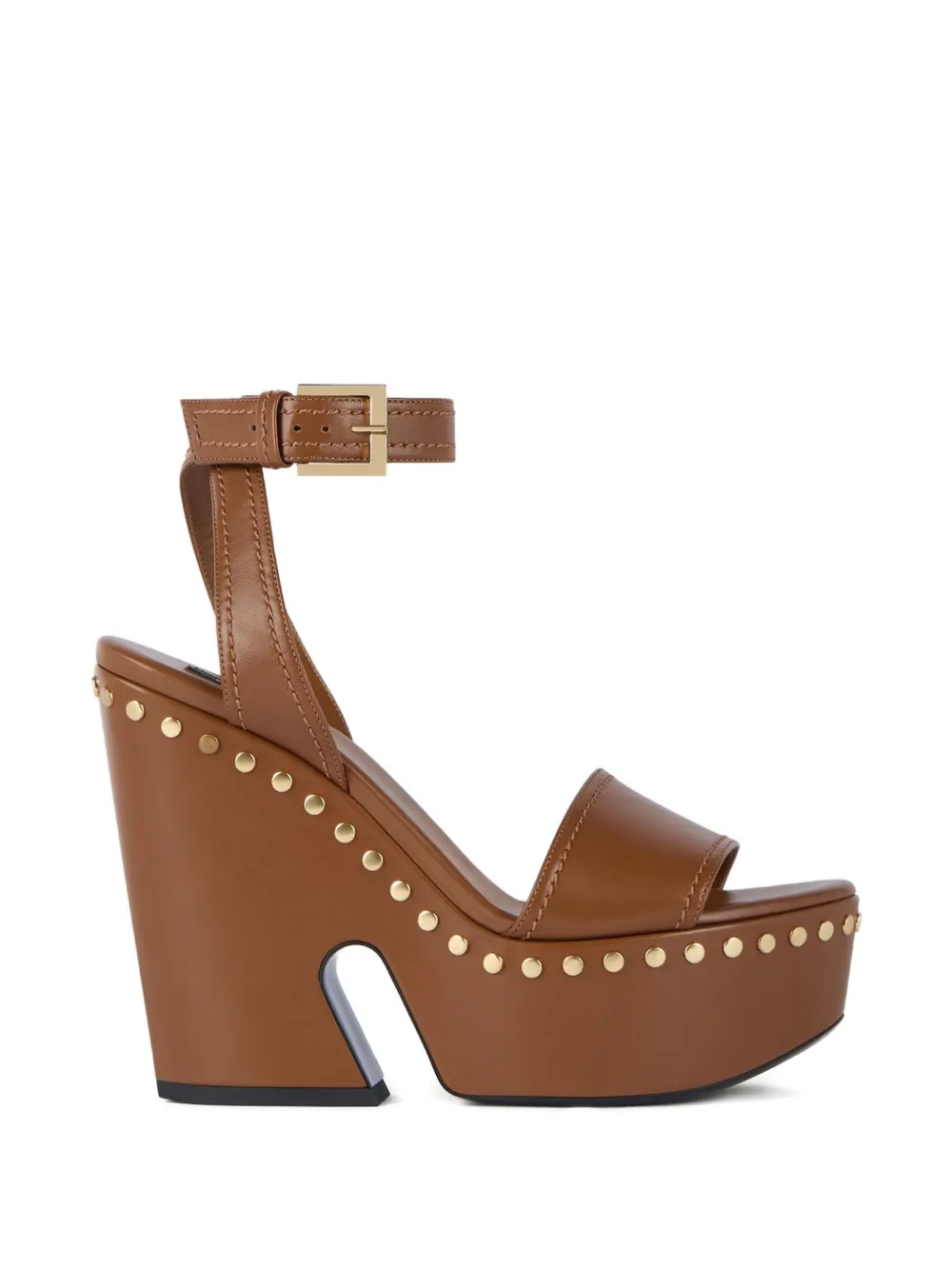 Givenchy 95 mm sandalen met studs Bruin