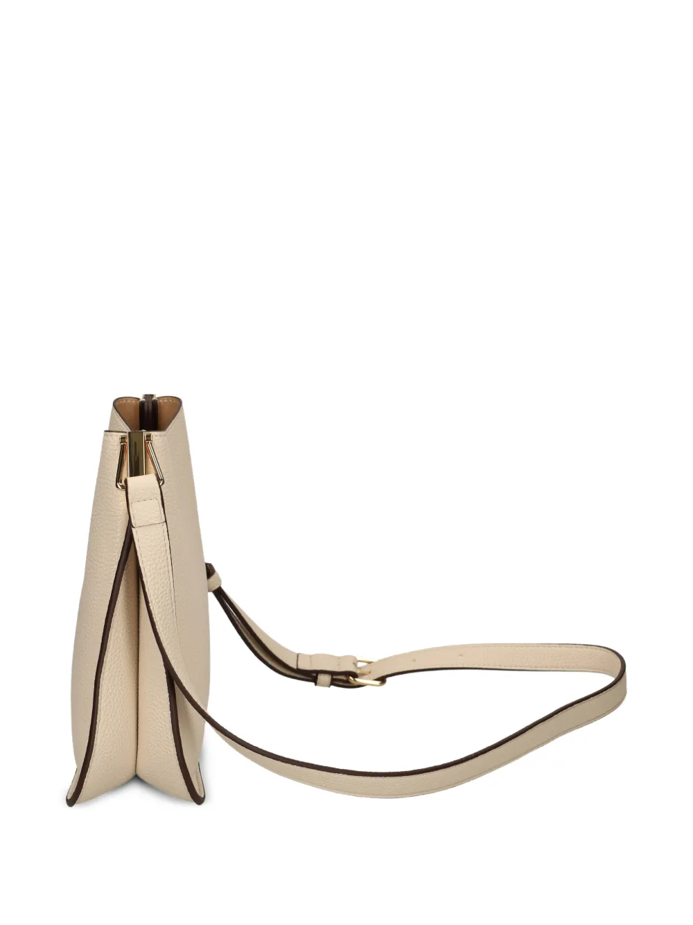 Love Moschino Crossbodytas met logogesp Beige