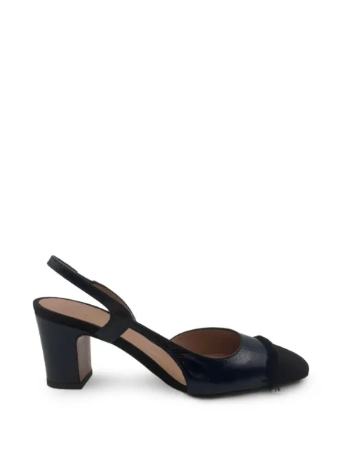 Roberto Festa Ficus fringed slingback pumps