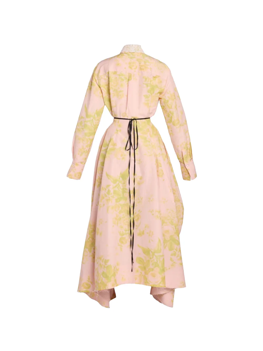 ERDEM Jurk met bloemenpatch Roze
