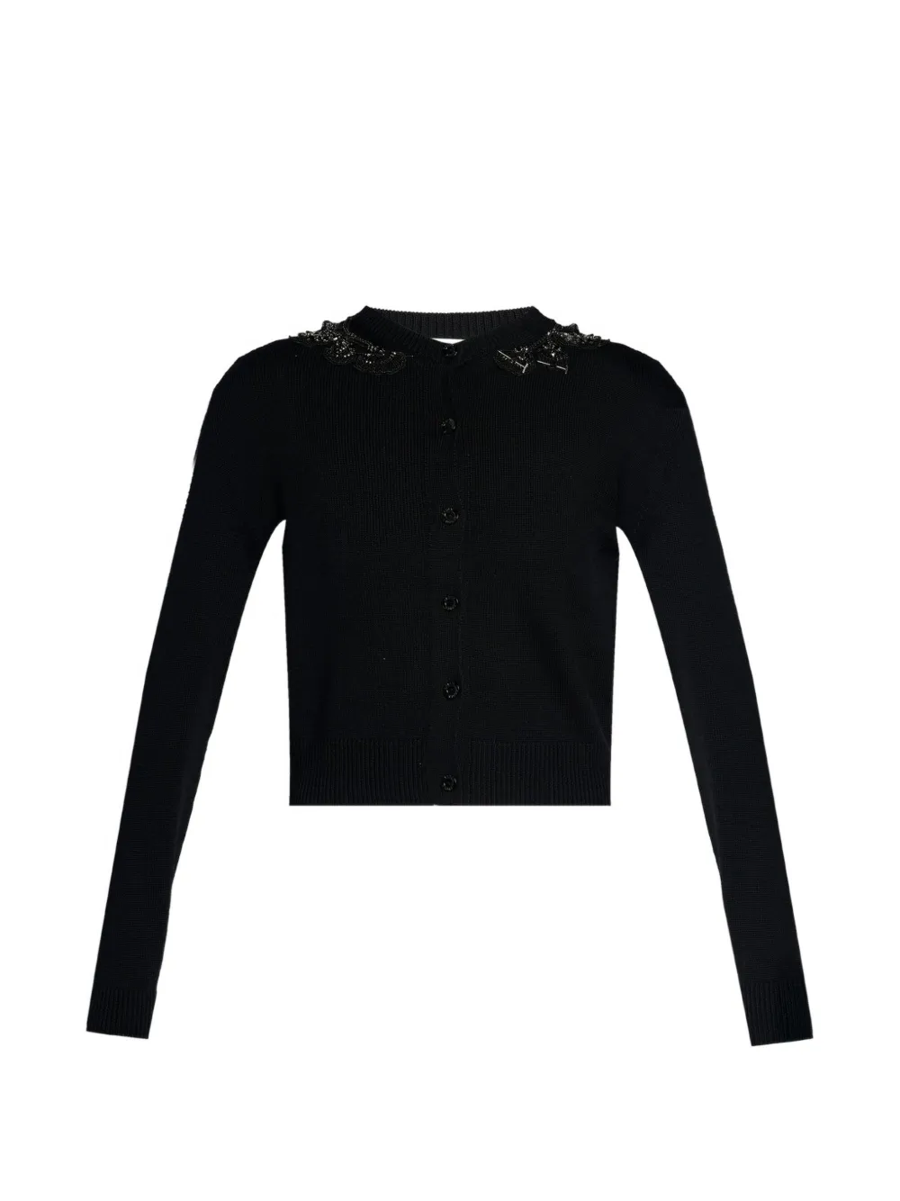 ERDEM embellished cardigan - Nero