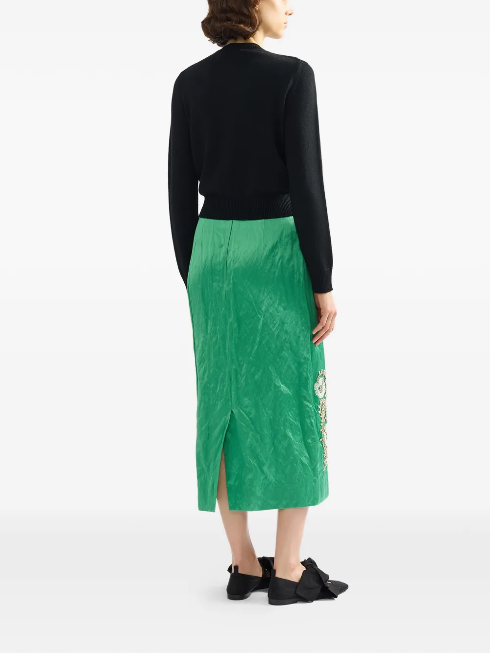  Erdem Embellished Cardigan - Black 