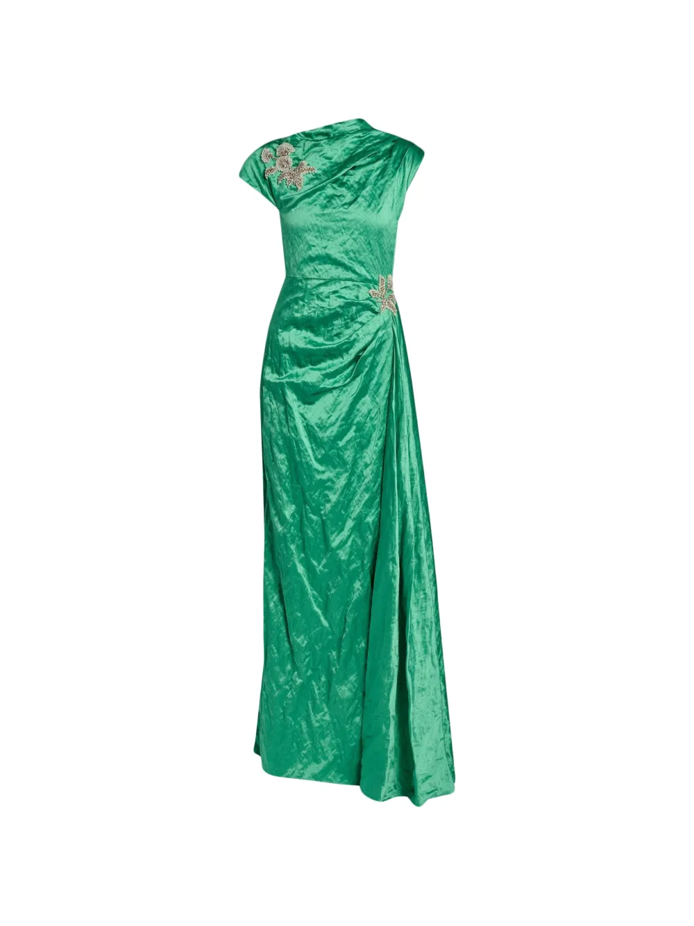 ERDEM embellished maxi dress - Verde