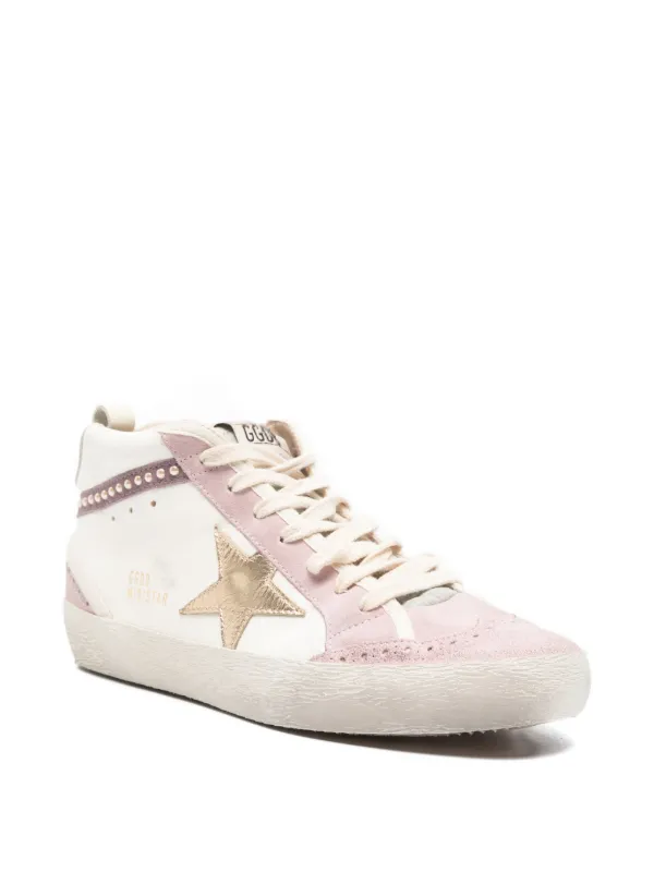 靴 Golden  mid star classic Golden Goose Mid Star Classic スニーカー | ニュートラル | FARFETCH JP