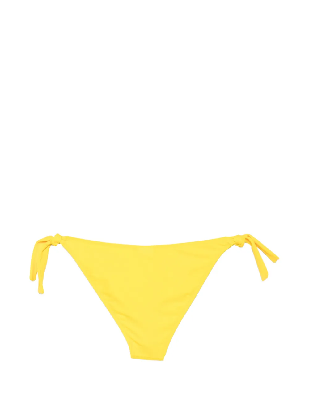 Moschino Lycra zwembroek met strikjes Geel