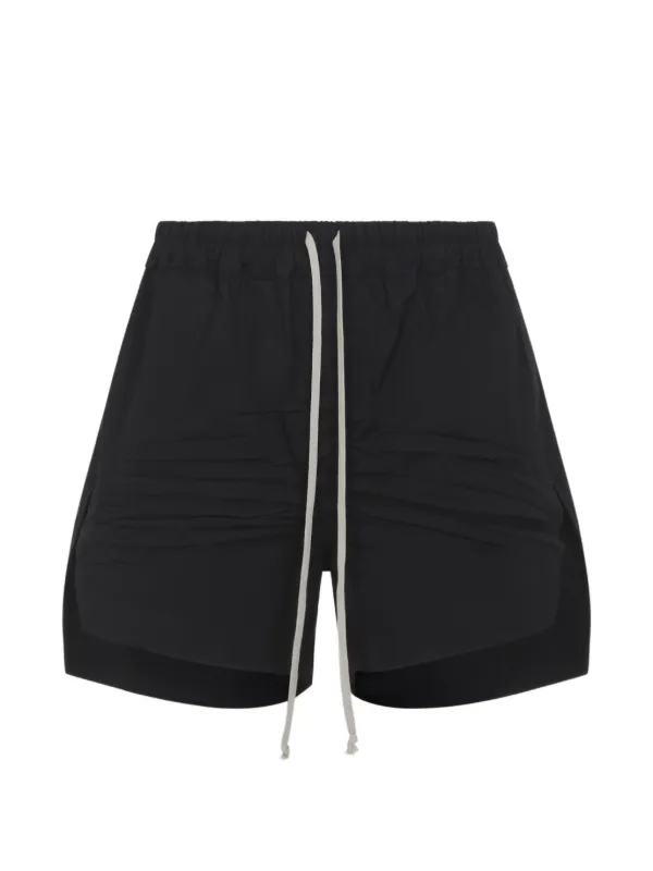 Rick Owens ドローストリング ショートパンツ | ブラック | FARFETCH JP