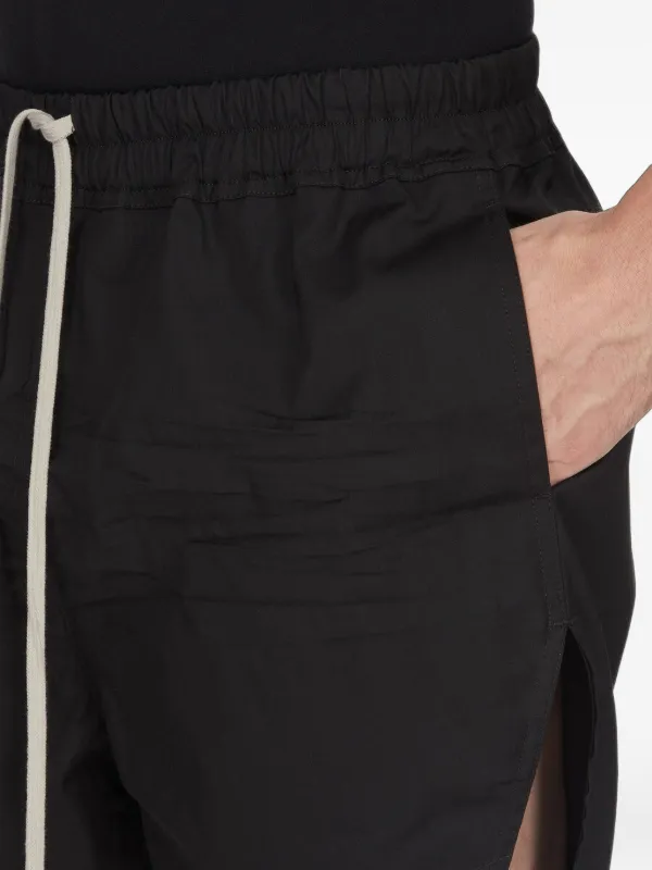 Rick Owens ドローストリング ショートパンツ | ブラック | FARFETCH JP