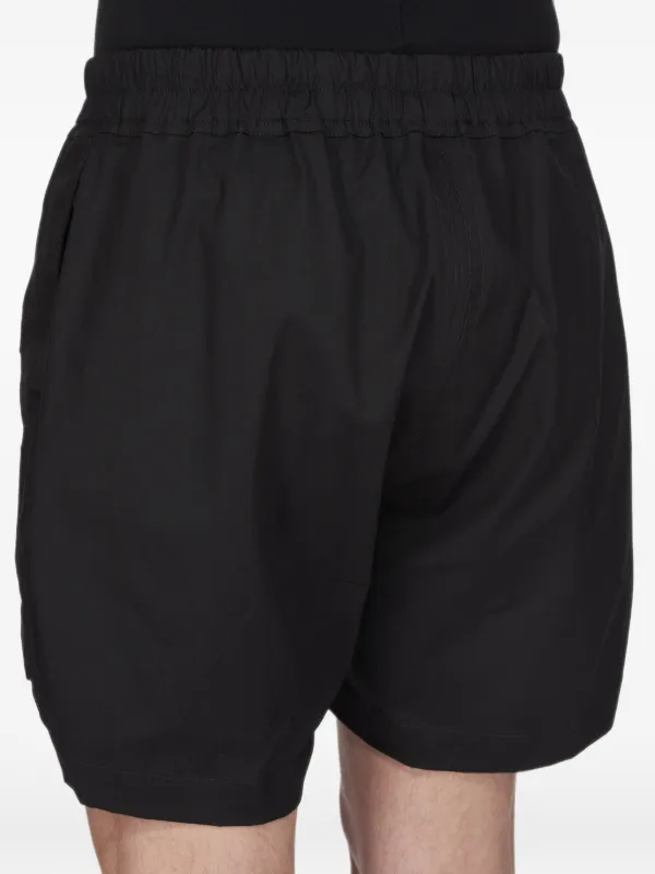 Rick Owens 15SSドローストリング ボクサーショーツ ハーフパンツ Rick Owens ドローストリング ショートパンツ | ブラック | FARFETCH JP
