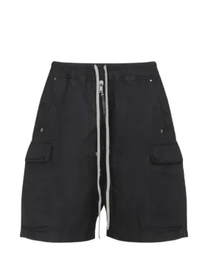 Rick Owens Stefan パネル カーゴショーツ | ブラック | FARFETCH JP